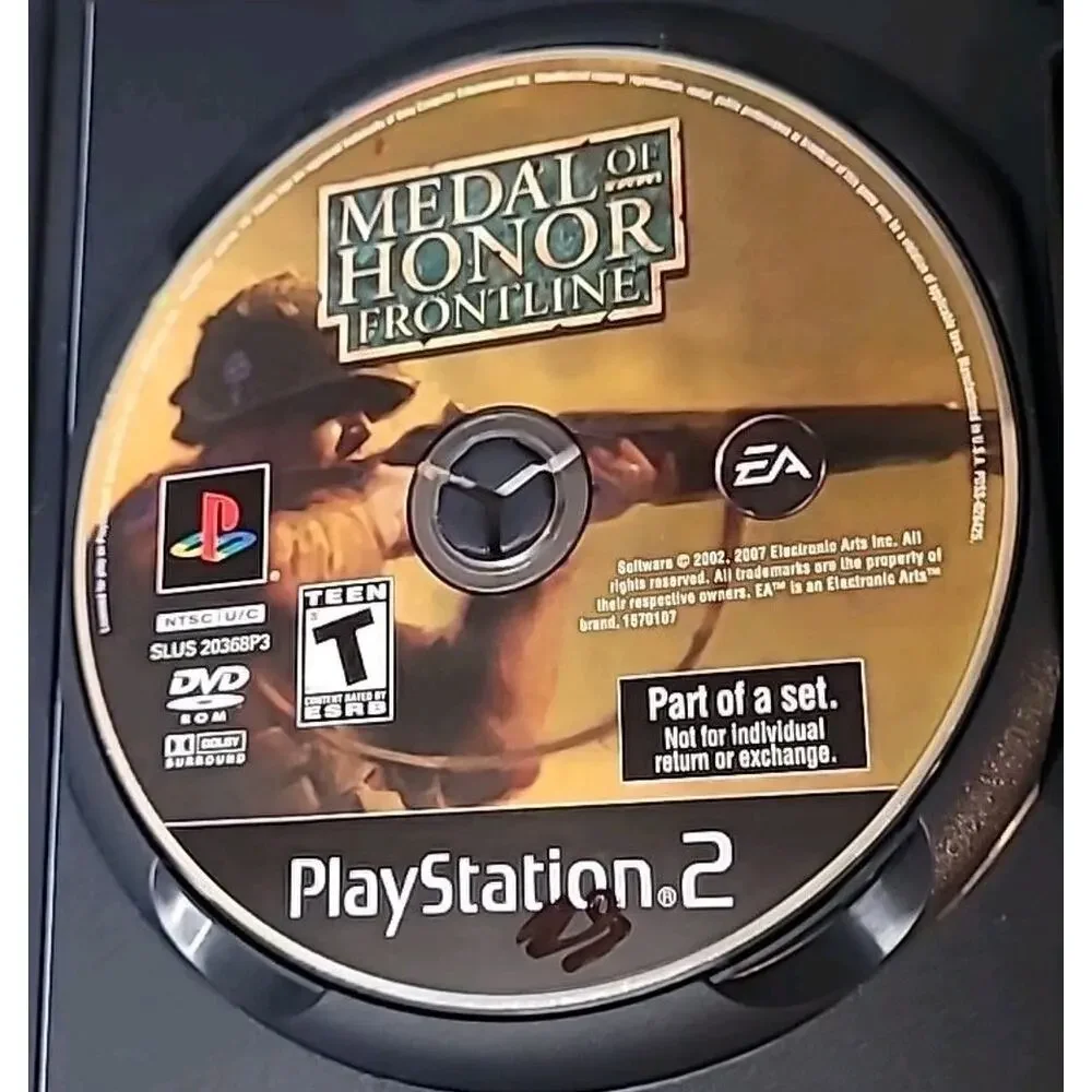 Medal of Honor: Frontline Sony PlayStation 2, 2002, Complete in Box Tested Works